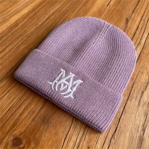 AMIRI Lilac Knit Beanie